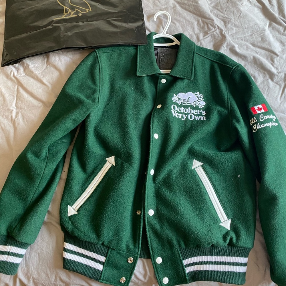 OVO|ROOTS VARSITY JACKET - Picture 2 of 5